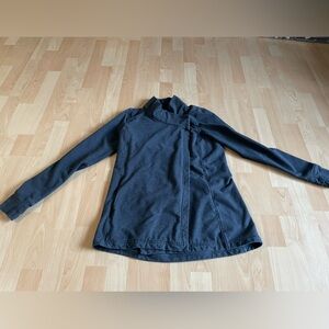 LULULEMON Charcoal Gray Wrap Jacket Top Size 6